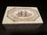 Folk Art Sail Ship Scrimshaw Etched Bone & Wood Trinket - 10