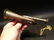 6" Miniature Military Civil War Calvary Brass Bugle - 4