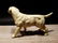 Miniature Cast Iron Yellow Lab Dog - 11