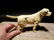 Miniature Cast Iron Yellow Lab Dog