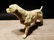Miniature Cast Iron Yellow Lab Dog - 3