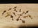 lot of Miniature Key Necklace Charm Pendants - 6