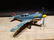 Cast Iron Shark Mouth Airplane Toy - 12