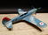 Cast Iron Shark Mouth Airplane Toy - 7