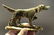 Brass Pointer Hunting Dog Paperweight Desk Statue - 3