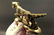 Brass Pointer Hunting Dog Paperweight Desk Statue - 5