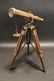 Solid Brass Telescope & Wood Tripod - 9