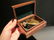 Brass Traveling Telescope Binoculars Monocular Wood Box - 9