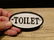 Cast Iron Bathroom Retro Men & Ladies Toilet Sign - 9