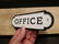 Cast Iron Retro Office Door Sign - 3