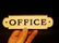 Cast Iron Retro Office Door Sign - 7