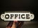 Cast Iron Retro Office Door Sign - 9