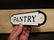 Cast Iron Pantry Sign - 2