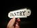 Cast Iron Pantry Sign - 7
