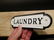 Cast Iron Laundry Sign - 2