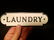 Cast Iron Laundry Sign - 8