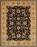 Hand-knotted Chobi Finest Black Wool Rug 9'1" x 11'10"