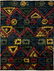 Hand-knotted Shalimar Black Wool Rug 10'2" x 13'7"