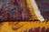 Hand-knotted Shalimar Red, Yellow Wool Rug 9'0" x 16'2" - 3
