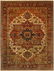 Hand-knotted Jules-Sultane Dark Copper Wool Rug 8