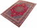 Hand-knotted Sabzevar Red Wool Rug 9'8" x 13'0" - 3