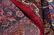 Hand-knotted Sabzevar Red Wool Rug 9'8" x 13'0" - 4
