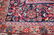 Hand-knotted Sabzevar Red Wool Rug 9'8" x 13'0" - 5
