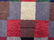 Handmade vintage Persian Gabbeh rug 2.2' x 3' (65cm x - 3