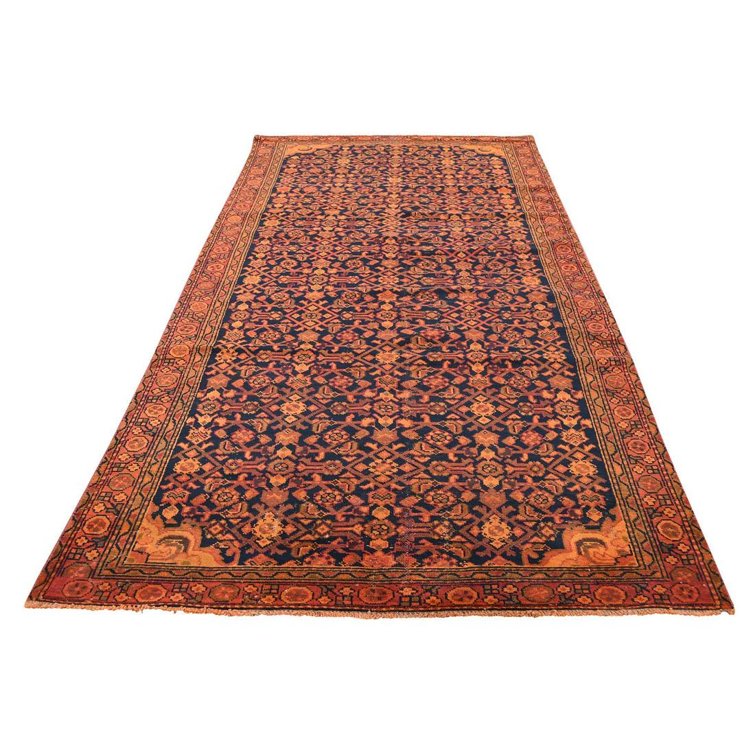 Vintage Persian Malayer Overdyed Wide Runner (1 of 7)