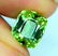 Tourmaline Gemstone , Mint Green Tourmaline Cut stone , - 3