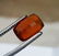 1.5 Carats Natural Honey Hessonite Garnet Faceted - 2