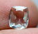 Ultra rare green color transparent herderite
