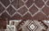Handmade antique Moroccan Berber rug 3.4' x 5' (105cm x - 4
