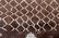 Handmade antique Moroccan Berber rug 3.4' x 5' (105cm x - 5