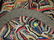Handmade antique American Hooked rug 2' x 3.2' (64cm x - 9