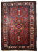Handmade antique Persian Heriz rug 3.2' x 4.5' (97cm x