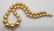 18 kt. Yellow Gold - 10.1x16.6mm Round Golden South Sea - 2