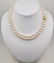 14 kt. Yellow Gold - Top grade 8.5x9mm Akoya Pearls - - 2
