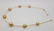 18 kt. Yellow Gold - 11x13mm Golden South Sea Pearls - - 5