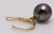14 kt. Yellow Gold - 9x10mm Peacock Tahitian Pearl - 3