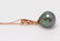 14 kt. Rose Gold - 10x11mm Peacock Tahitian Pearl Drop - 6