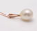 14 kt. Rose Gold - 11x12mm Champagne Golden South Sea - 4