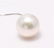 14 kt. White Gold - 11x12mm South Sea Pearl - Necklace - 3
