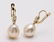 14 kt Yellow Gold - 10x11mm Champagne Golden South Sea - 9