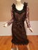 Vtg 60's Bill Blass Maurice Rentner Lace Overlay - 3