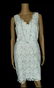 Eyelet Embroidered floral Scallop sheer lined dress - 2