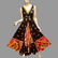 Vtg Hobo Chic 1960's floral modern maxi fluid Gown