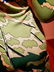 signed 1950's Averado Bessi raw silk knit wiggle dress - 5