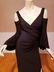 Ralph Lauren 90's cold shoulder high slit maxi gown - 6