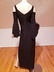Ralph Lauren 90's cold shoulder high slit maxi gown - 7